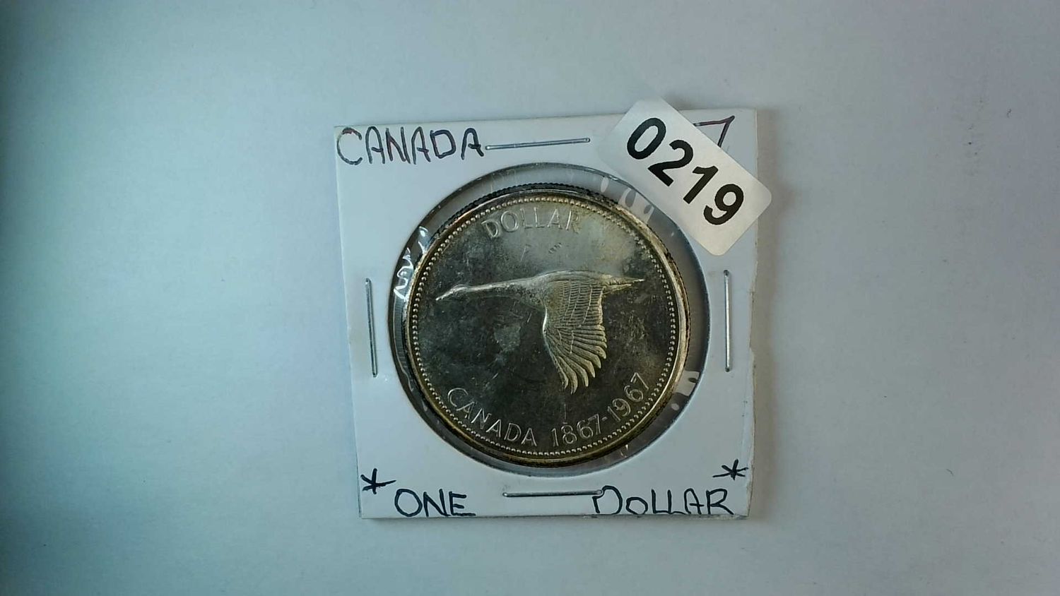 1967 Canada Silver Dollar 1867-1967