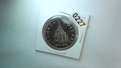 1976 Canada Silver Dollar 1876-1976