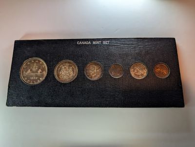 1960 Canada Silver Set