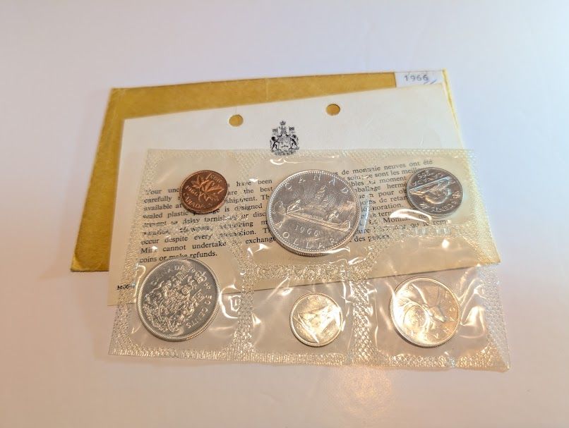 1966 Canada Silver Set