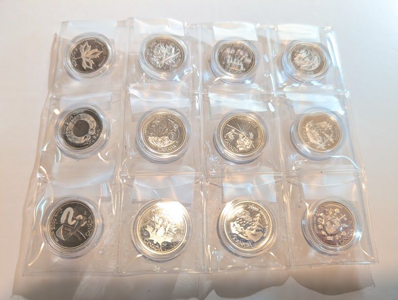 2000 Canada Millennium Silver Set