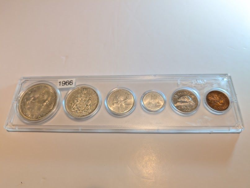 1966 Canada Silver Set