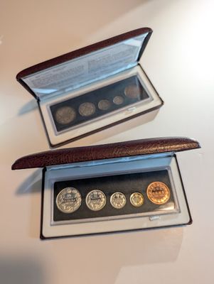 1998 Canada Sterling Silver Set 1908-1998