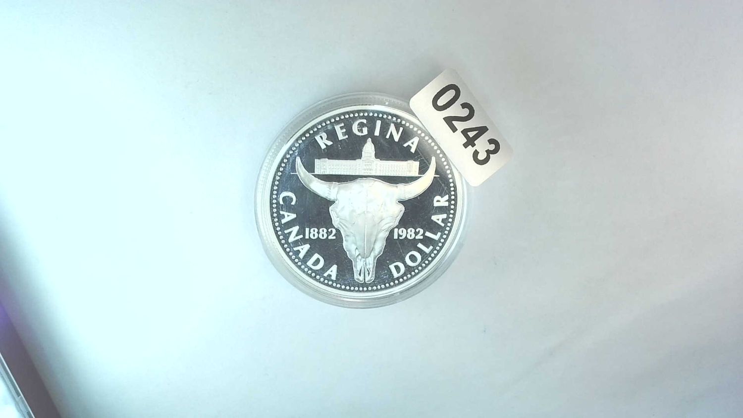 1982 Canada Silver Dollar Regina 1882-1982