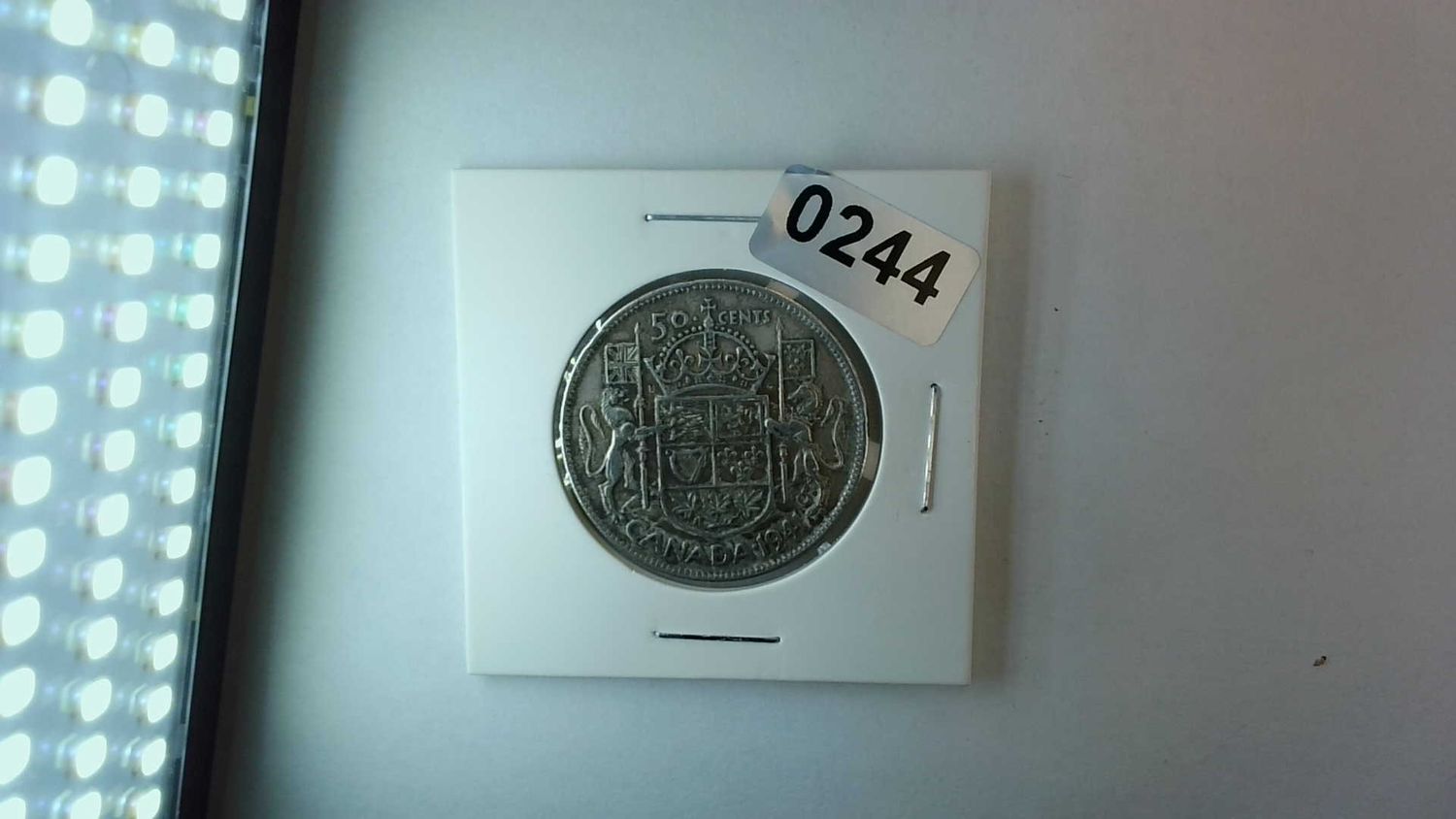 1941 Canada 50 Cent Silver