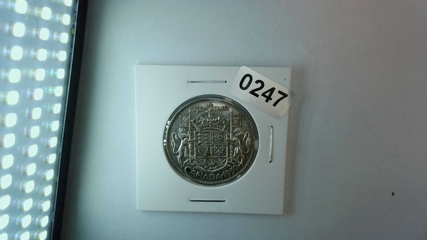 1950 Canada 50 Cent Silver