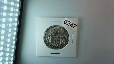1950 Canada 50 Cent Silver