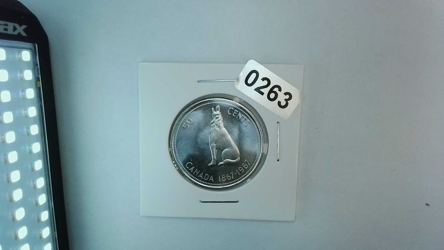 1967 Canada 50 Cent Silver