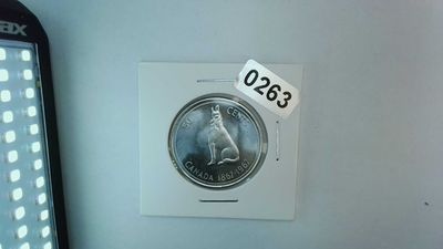 1967 Canada 50 Cent Silver
