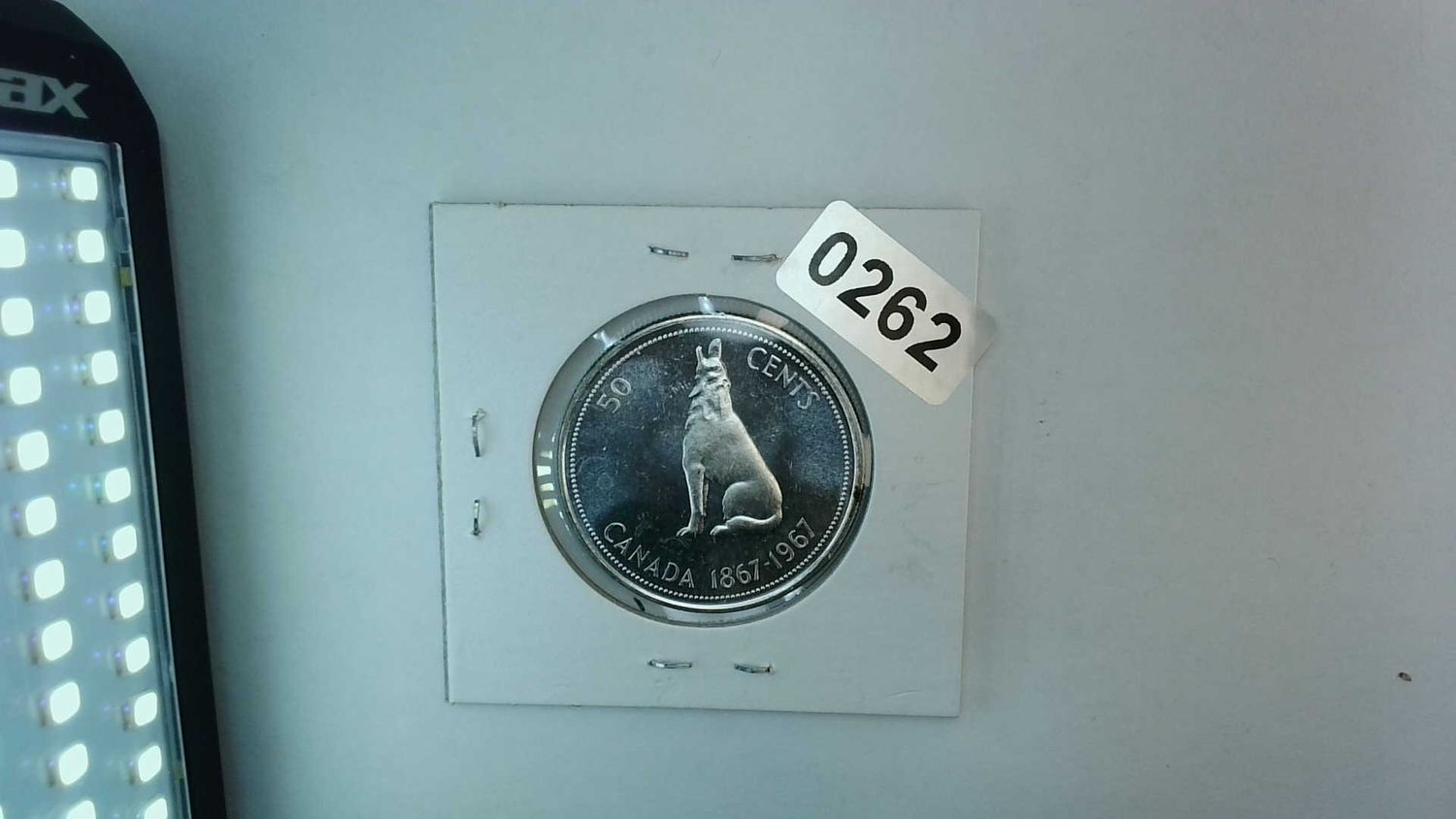 1967 Canada 50 Cent Silver