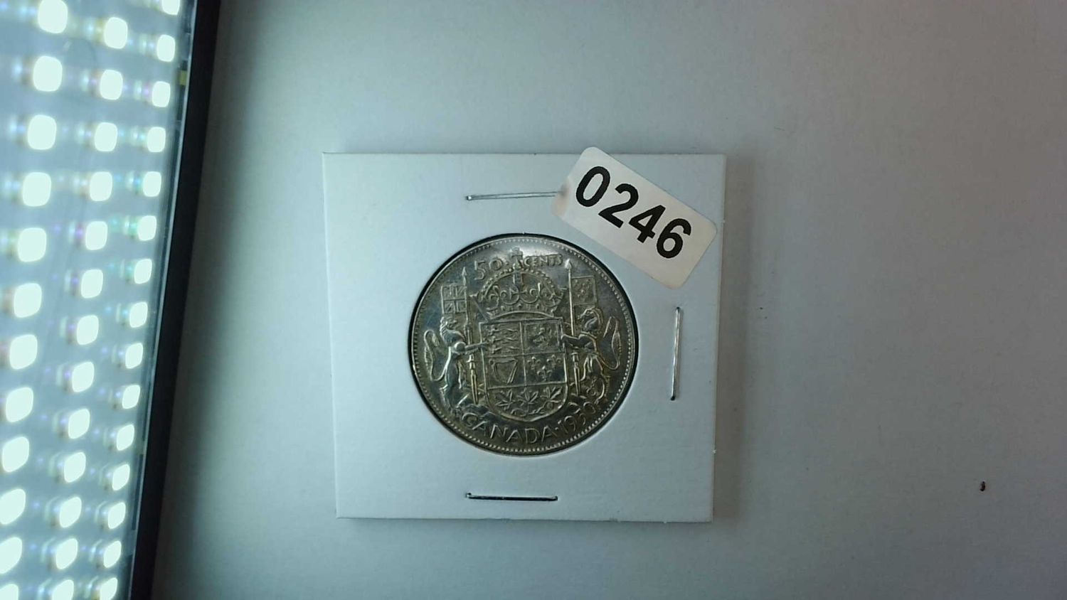 1950 Canada 50 Cent Silver