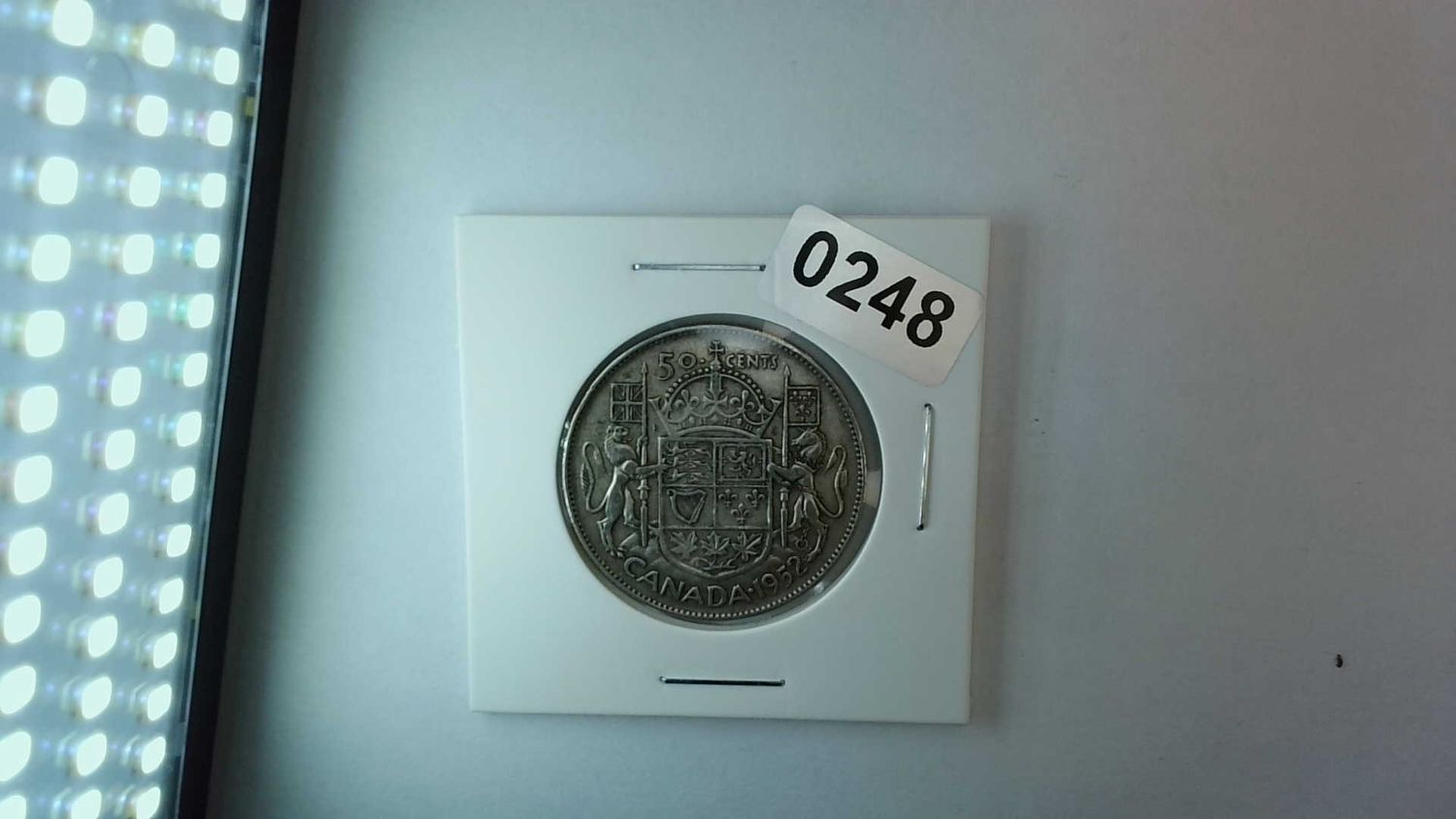 1952 Canada 50 Cent Silver