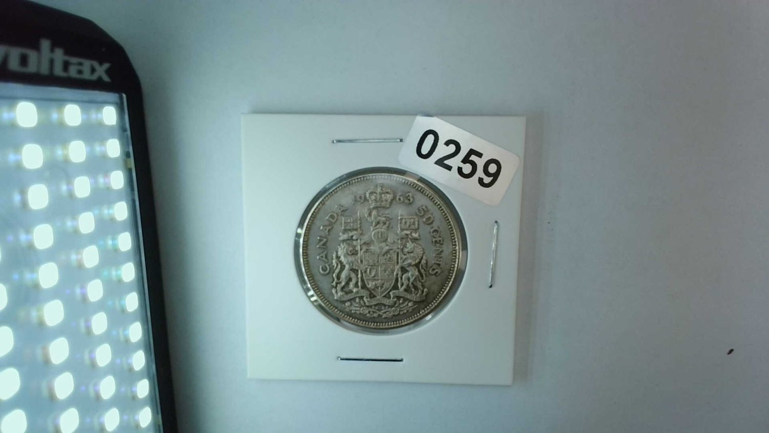 1963 Canada 50 Cent Silver