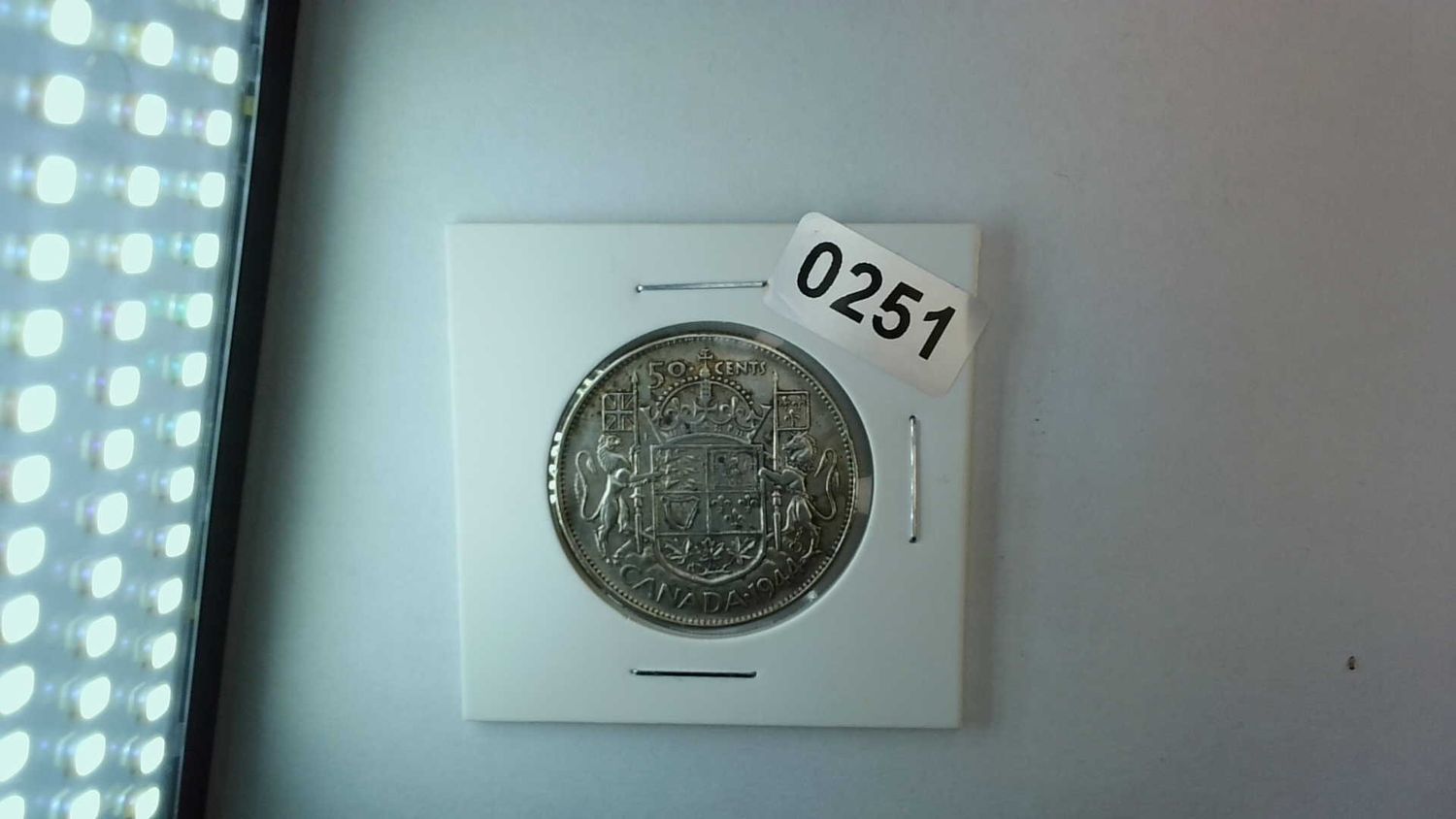 1944 Canada 50 Cent Silver