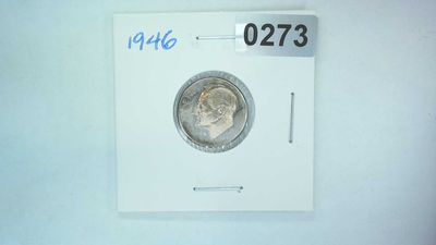 1946 US 10 Cent Roosevelt Dime