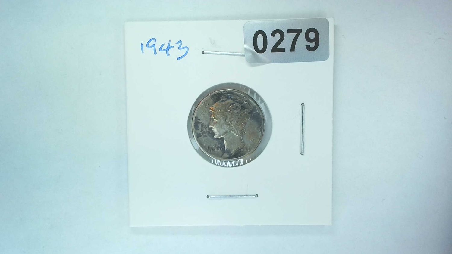 1943 US 10 Cent Mercury Dime