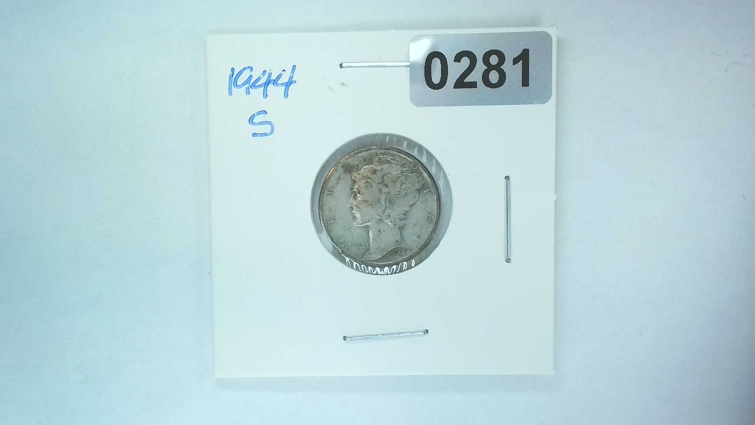 1944-S US 10 Cent Mercury Dime