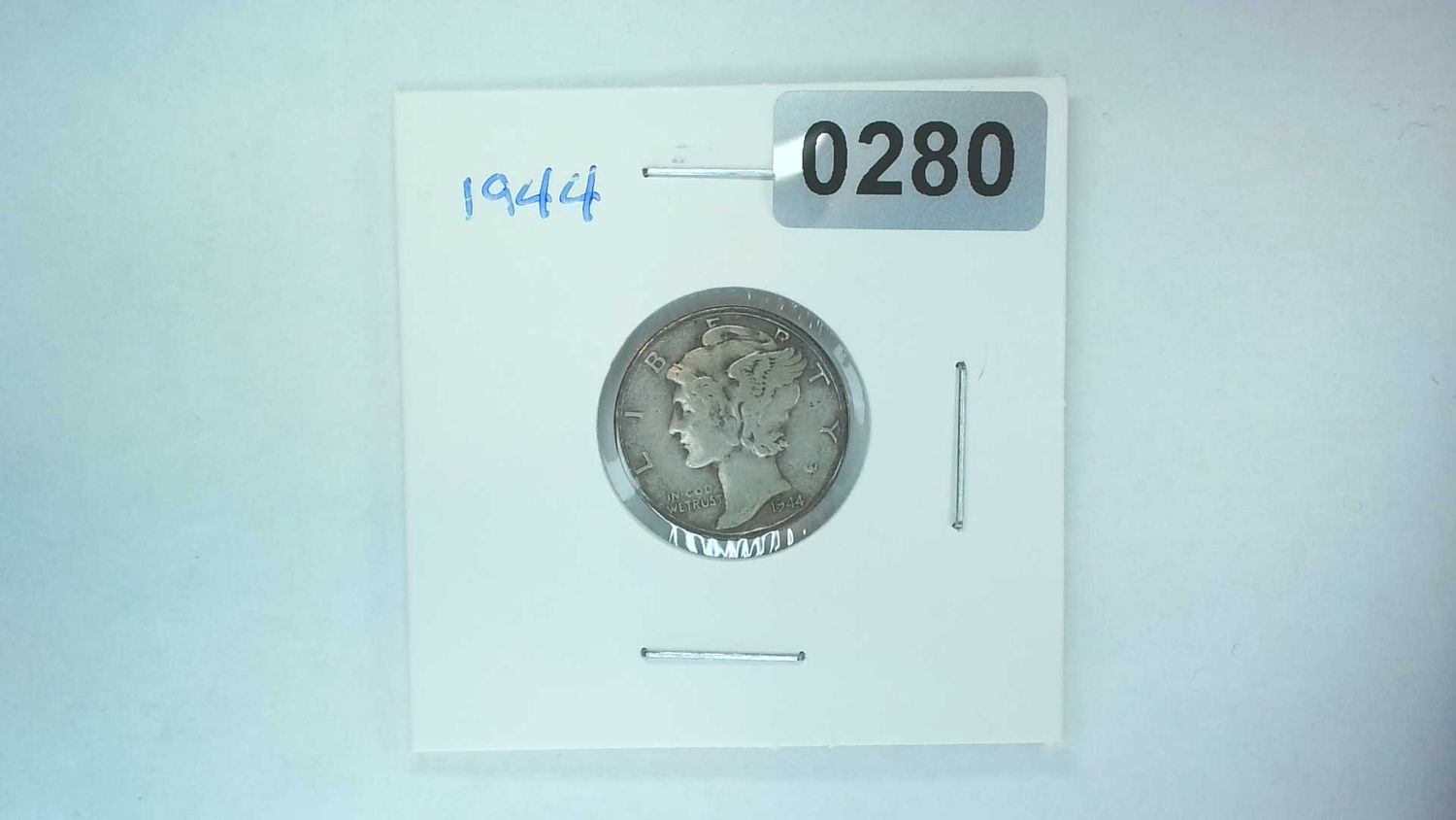1944 US 10 Cent Mercury Dime