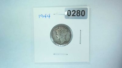 1944 US 10 Cent Mercury Dime