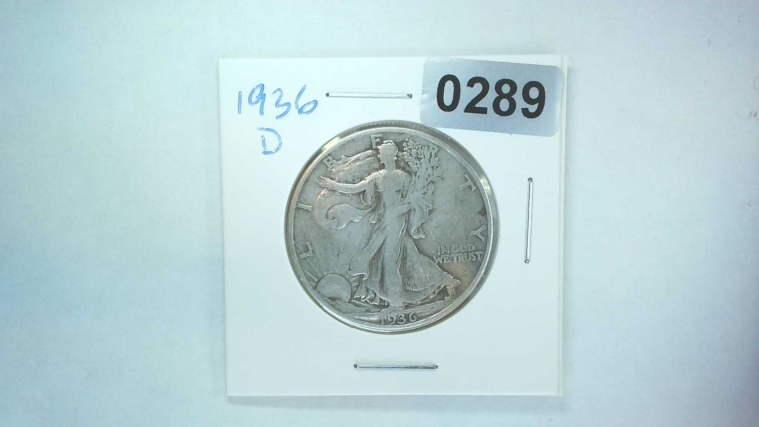1936-D US Walking Liberty Half Dollar