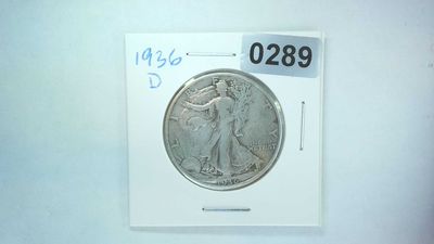 1936-D US Walking Liberty Half Dollar