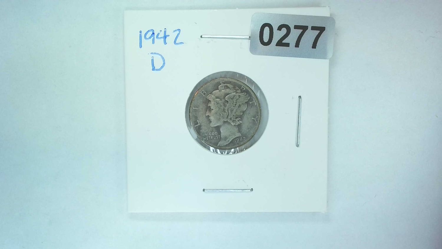 1942-D US 10 Cent Mercury Dime