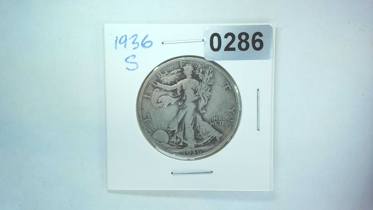 1936-S US Walking Liberty Half Dollar