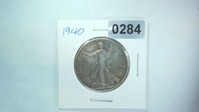 1940 US Walking Liberty Half Dollar