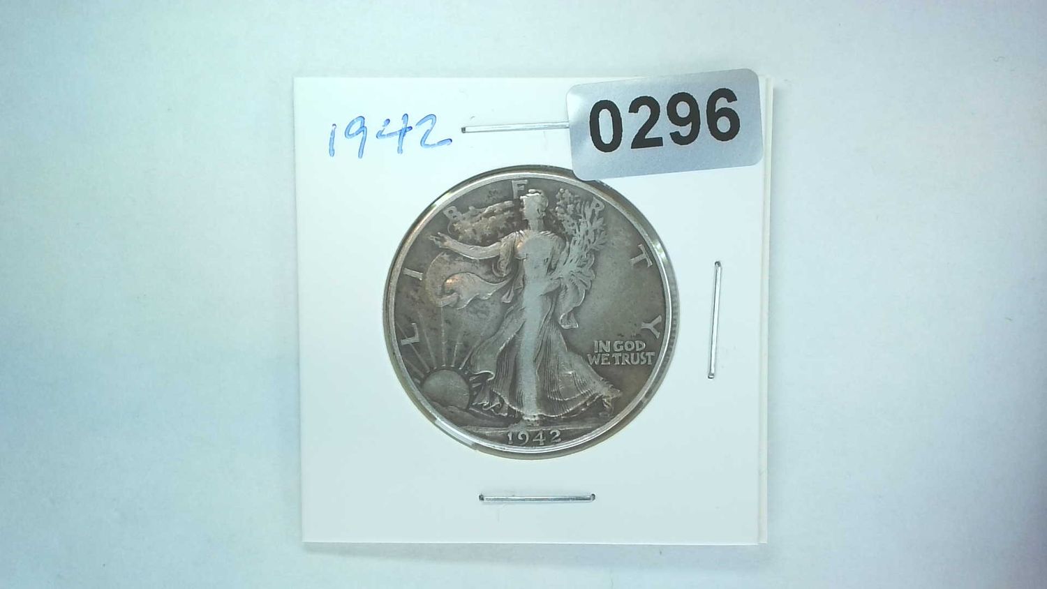 1942 US Walking Liberty Half Dollar