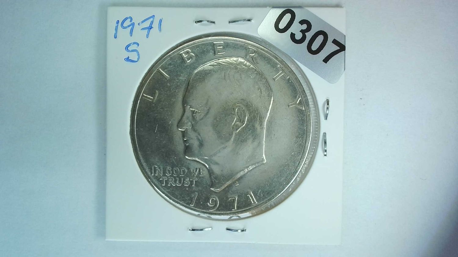 1971-S US Eisenhower Silver Dollar Apollo Mission