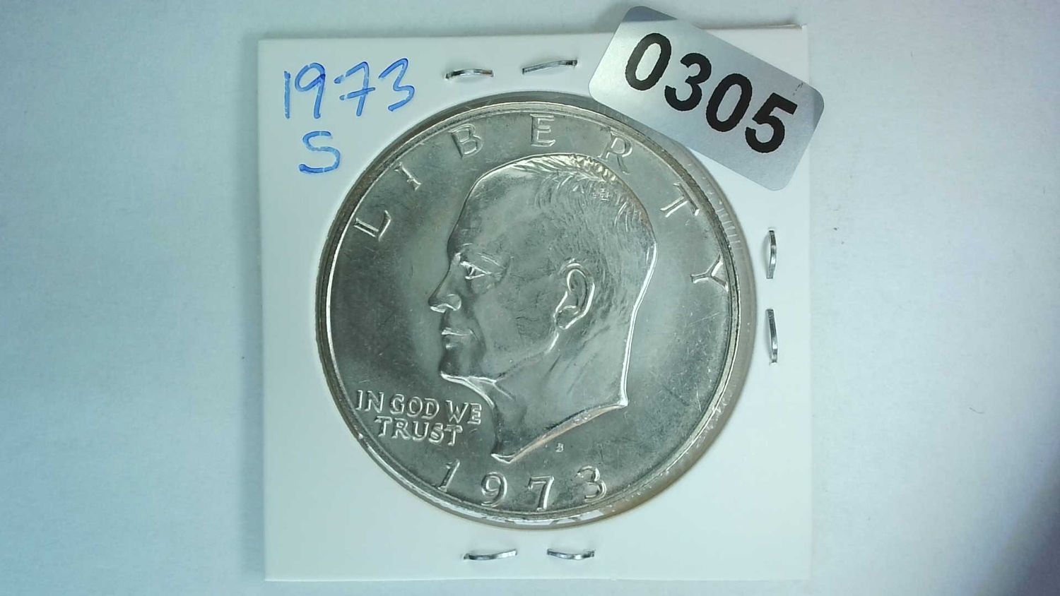 1973-S US Eisenhower Silver Dollar
