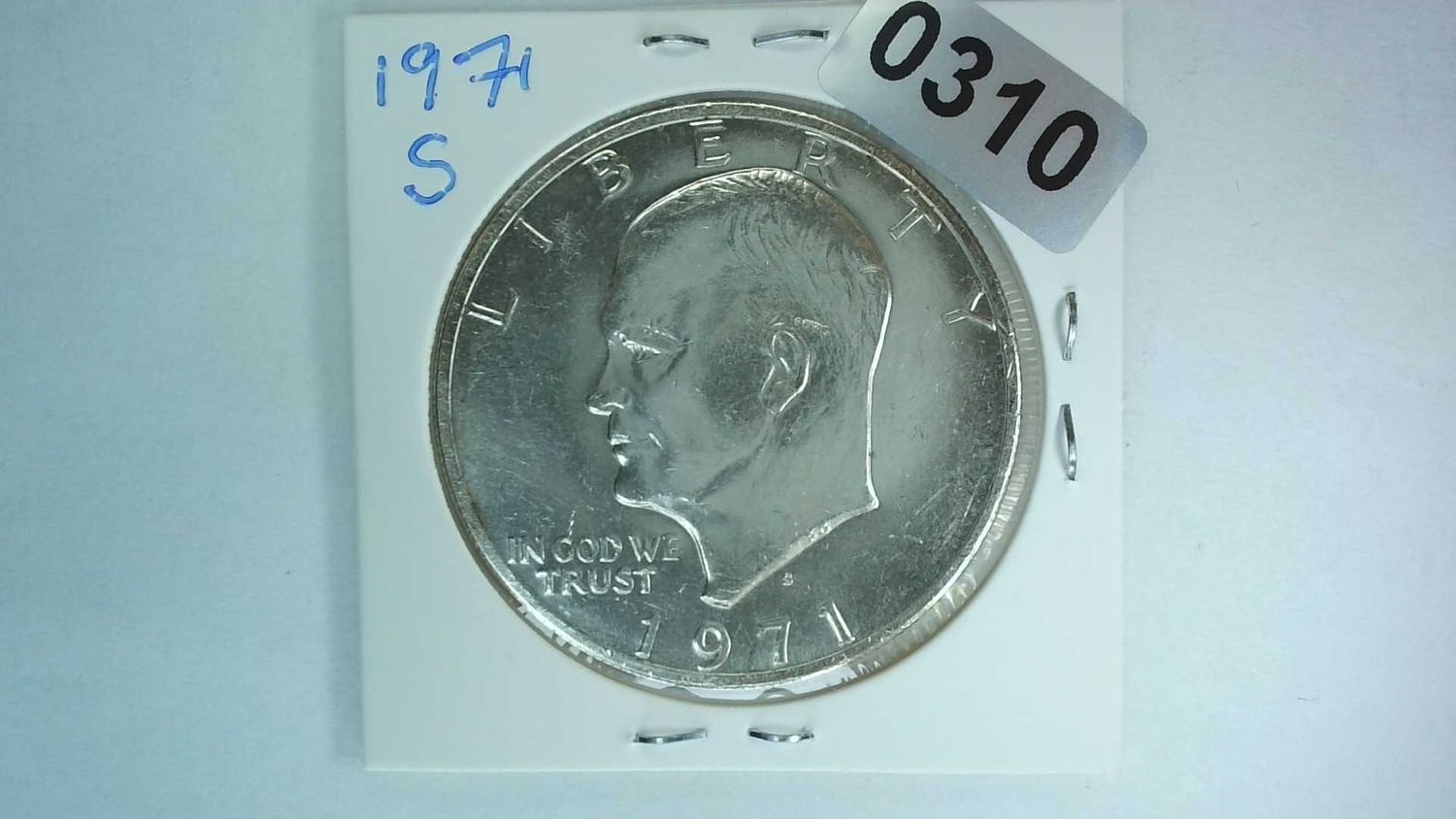 1971-S US Eisenhower Silver Dollar Apollo Mission