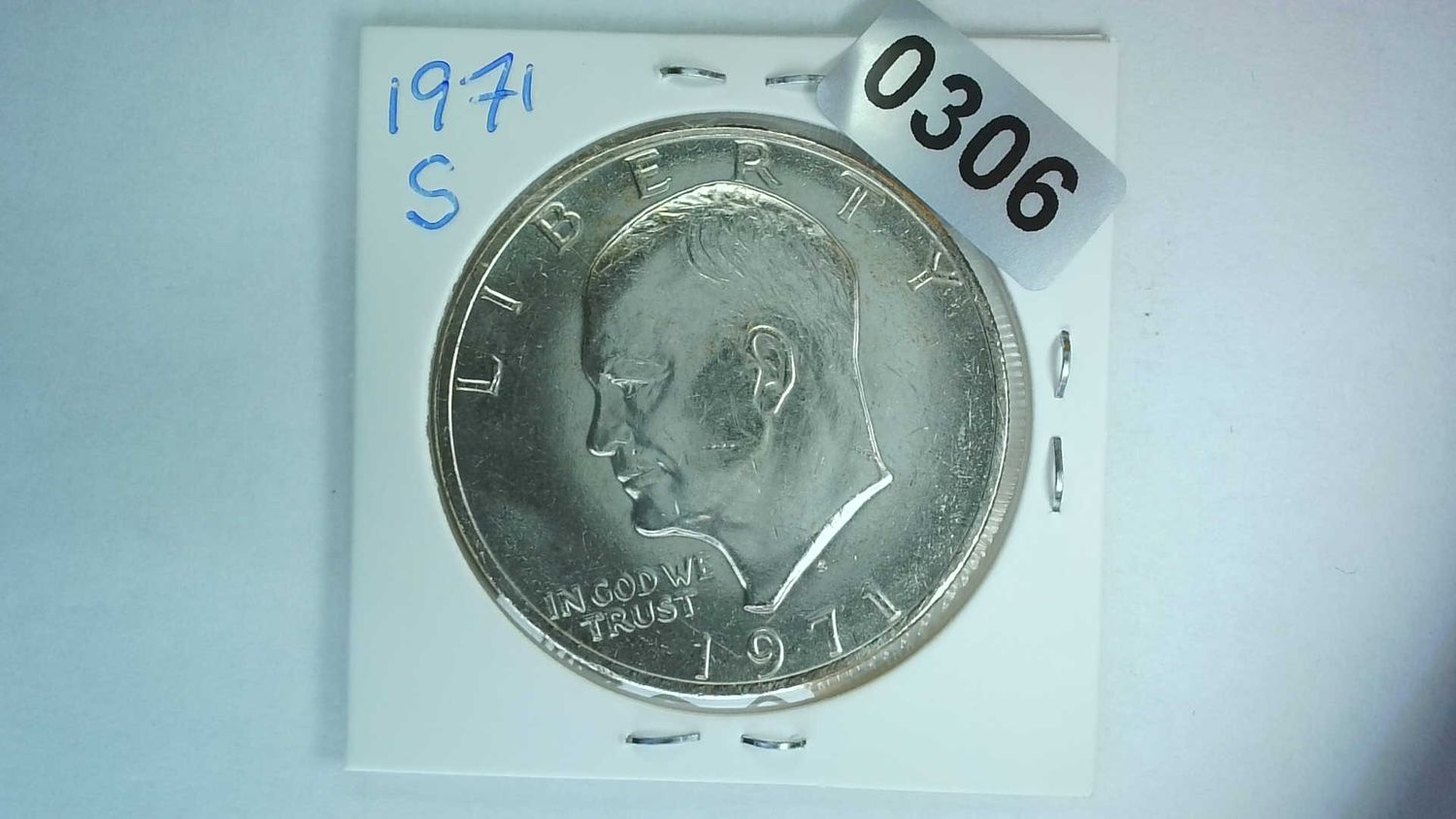 1971-S US Eisenhower Silver Dollar Apollo Mission
