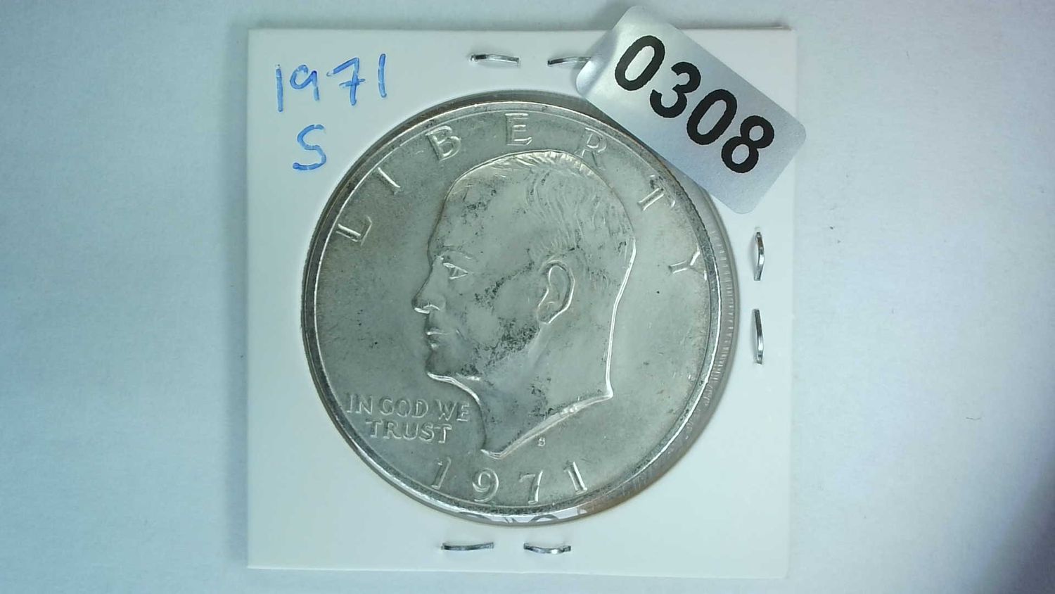 1971-S US Eisenhower Silver Dollar Apollo Mission