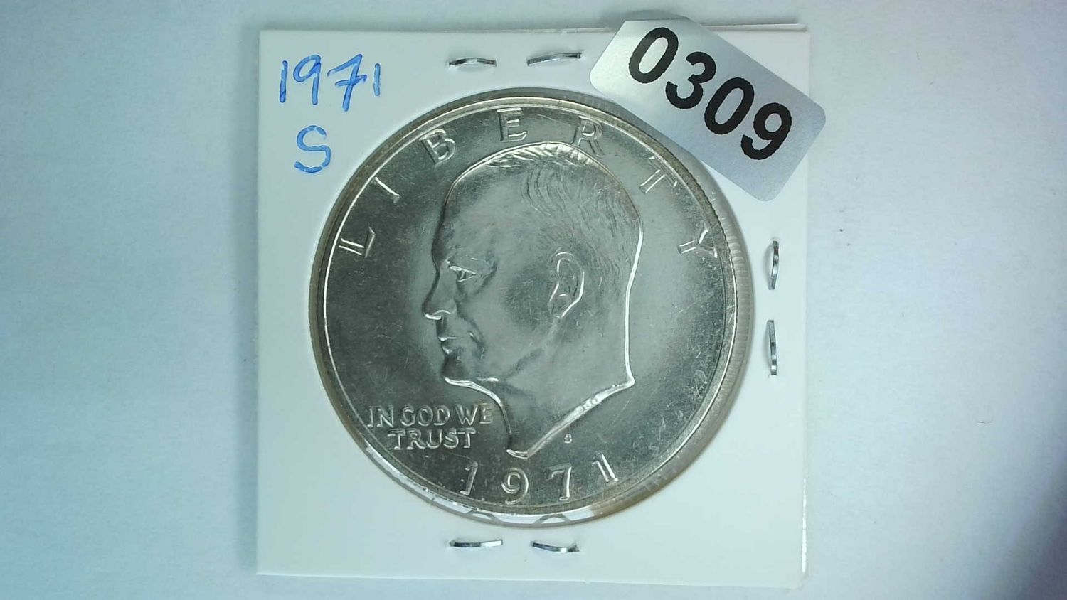 1971-S US Eisenhower Silver Dollar Apollo Mission