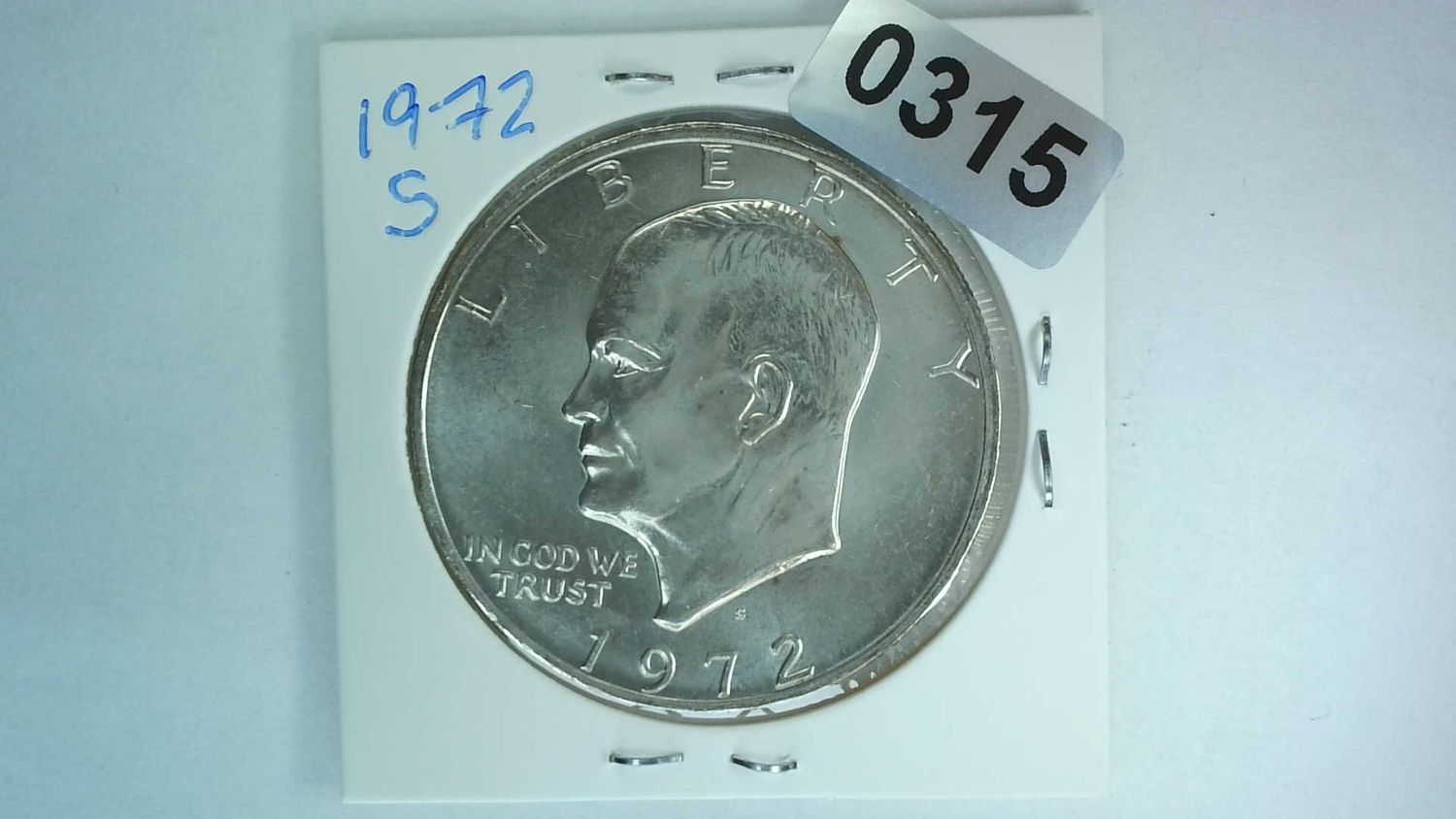 1972-S US Eisenhower Silver Dollar