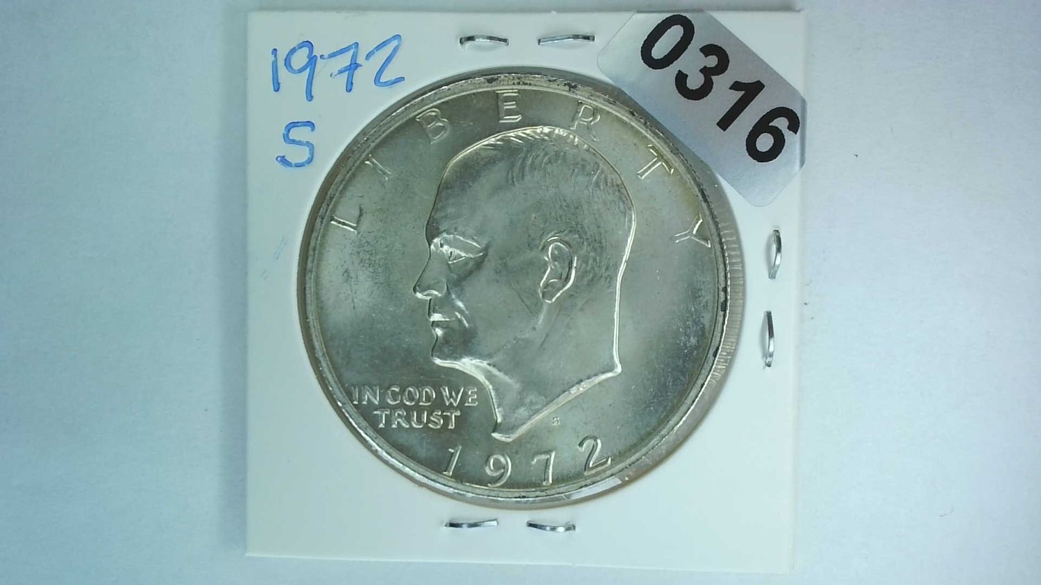 1972-S US Eisenhower Silver Dollar