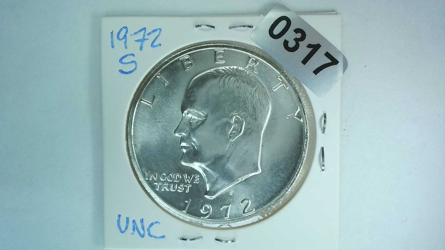 1972-S US Eisenhower Silver Dollar