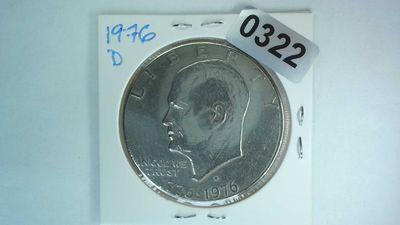 1776-1976-D US Eisenhower Dollar
