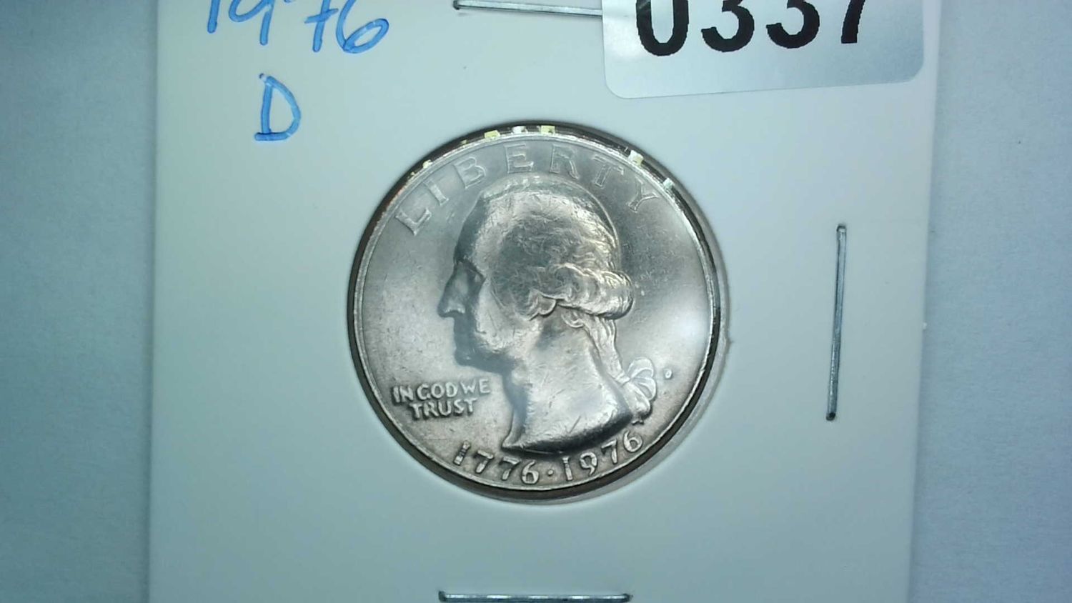 1776-1976-D US 25 Cent Washington Quarter