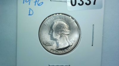 1776-1976-D US 25 Cent Washington Quarter