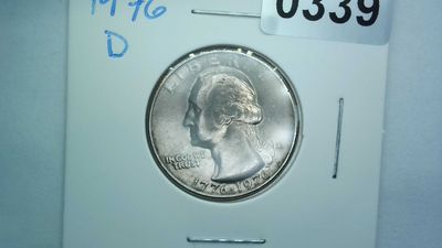 1776-1976-D US 25 Cent Washington Quarter