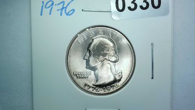 1776-1976 US 25 Cent Washington Quarter