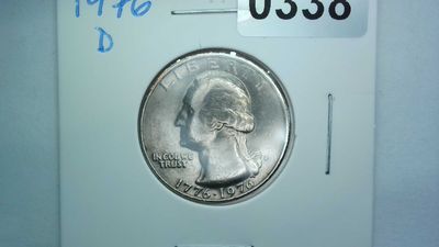 1776-1976-D US 25 Cent Washington Quarter