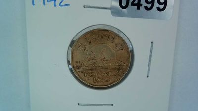 1942 Canada 5 Cent Tombac
