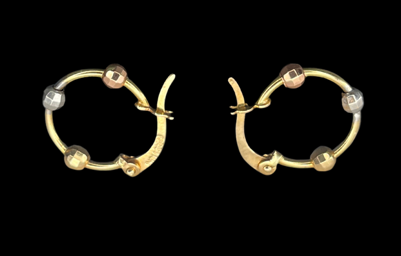 10k Gold Hoop Earrings