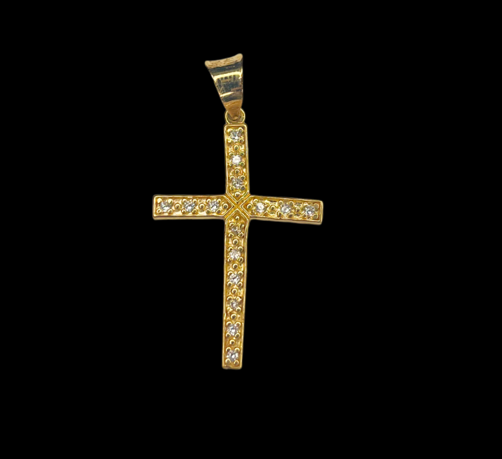 10k Gold Cross Pendant