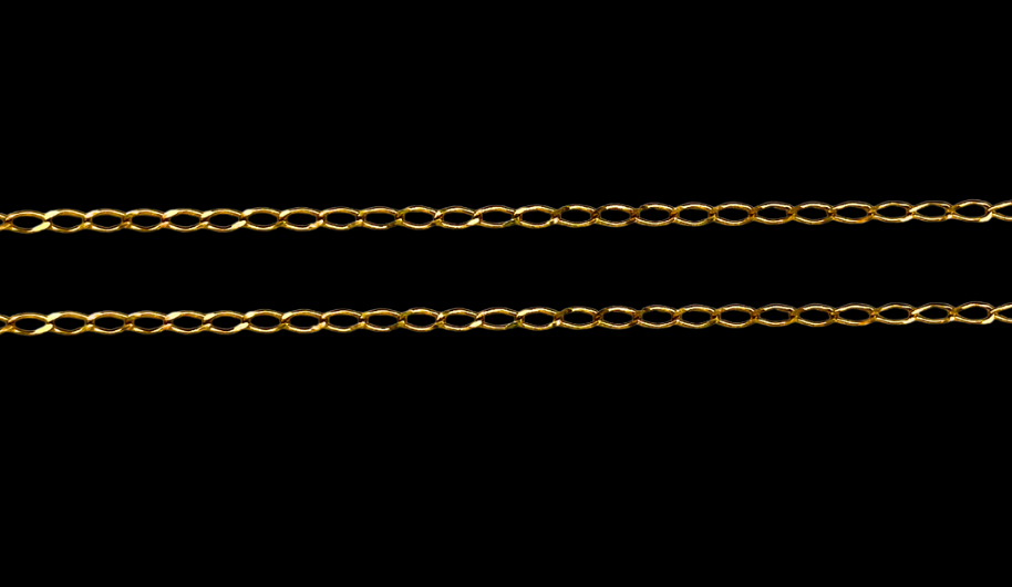 10k Gold Figaro Chain