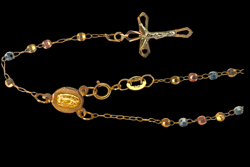 10k Gold Rosary