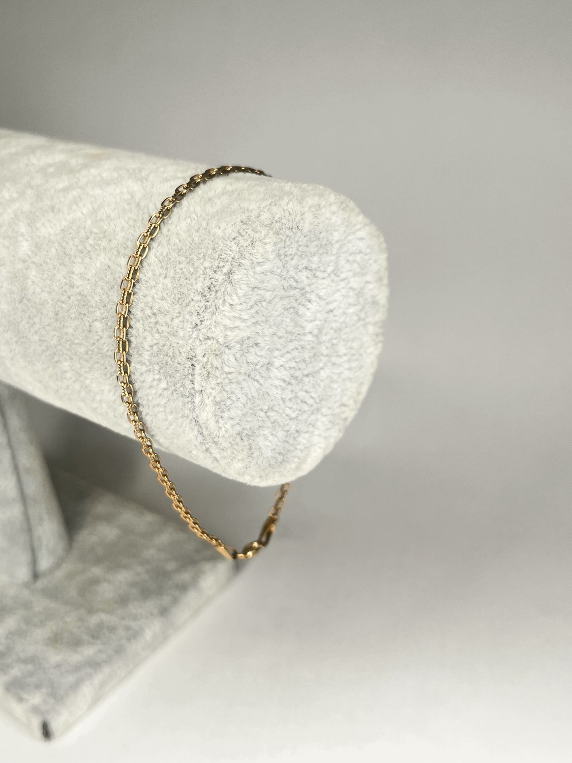 10k Rose Gold Box Bracelet